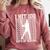 100 Days Of School Boys Kids 100th Day Balls For Baseball Comfort Colors Sweatshirt Orchid