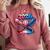 2026 American Flag Baseball Ice Cream Drip Bats Boys Comfort Colors Sweatshirt Orchid 2026 American Flag Baseball Ice Cream Drip Bats Boys Comfort Colors Sweatshirt Orchid