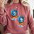 6-7 Meme Baseball Drip Team Glove Catcher Ice Cream Comfort Colors Sweatshirt Orchid