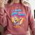 I Was 6 Now I'm 7 Baseball Birthday Boy For Teens Kids Comfort Colors Sweatshirt Orchid