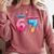 I Was 6 Now I'm 7 Birthday Baseball Drip For Boys Kid Comfort Colors Sweatshirt Orchid