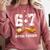 67 13 Year Old Official Teenager Baseball Boy 13th Birthday Comfort Colors Sweatshirt Orchid