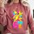 67 Baseball Ice Cream Six Seven Dabbing Banana Comfort Colors Sweatshirt Orchid