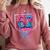67 Six Seven Baseball Ice Cream Drip Cool Meme 67 Comfort Colors Sweatshirt Orchid