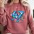 67 Six Seven Italian Brainrot Kid Baseball 67 Meme Christmas Comfort Colors Sweatshirt Orchid