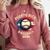 Baseball 2026 Puerto Rico Island Pride Sports Theme Comfort Colors Sweatshirt Orchid