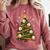 Baseball Bat Christmas Tree Lights Holiday Xmas Comfort Colors Sweatshirt Orchid Baseball Bat Christmas Tree Lights Holiday Xmas Comfort Colors Sweatshirt Orchid