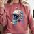 Baseball Catcher Mask Ice Cream Dripping Baseball Boys Comfort Colors Sweatshirt Orchid