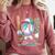 Baseball Character Cartoon Batter Drip Style Women Men Comfort Colors Sweatshirt Orchid Baseball Character Cartoon Batter Drip Style Women Men Comfort Colors Sweatshirt Orchid