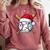 Baseball Christmas Lights Santa Christmas Baseball Player Comfort Colors Sweatshirt Orchid Baseball Christmas Lights Santa Christmas Baseball Player Comfort Colors Sweatshirt Orchid
