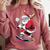 Baseball Christmas Santa Claus Batter Baseball Drip Comfort Colors Sweatshirt Orchid Baseball Christmas Santa Claus Batter Baseball Drip Comfort Colors Sweatshirt Orchid