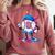 Baseball Drip 8th 8 Year Old Birthday Boys Pitcher Player Comfort Colors Sweatshirt Orchid