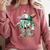 Baseball Drip For Boys Ice Cream Drip Baseball Comfort Colors Sweatshirt Orchid