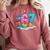 Baseball Drip Ice Cream 67 Graffiti Splash Melt Comfort Colors Sweatshirt Orchid Baseball Drip Ice Cream 67 Graffiti Splash Melt Comfort Colors Sweatshirt Orchid