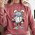 Baseball Drip Ice Cream Apparel Youth Boy Easter Day Comfort Colors Sweatshirt Orchid