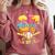Baseball Drip Ice Cream Number 67 Player Lifestyle Comfort Colors Sweatshirt Orchid