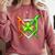 Baseball Drip Ice Cream St Patricks Day Shamrock Comfort Colors Sweatshirt Orchid