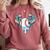 Baseball Drip Ice Cream Strong Character Comfort Colors Sweatshirt Orchid Baseball Drip Ice Cream Strong Character Comfort Colors Sweatshirt Orchid