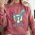 Baseball Drip Number 67 Player 6-7 Six Seven Meme Gen Alpha Comfort Colors Sweatshirt Orchid