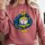 Baseball Drip Team For Boys Ice Cream Cool Comfort Colors Sweatshirt Orchid
