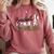 Baseball Gma Women BallPark Gma Baseball Mom Mother's Day Comfort Colors Sweatshirt Orchid