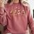 Baseball Goose Baseball Silly Goose Game Day Sports Comfort Colors Sweatshirt Orchid