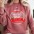 Baseball Great Grandma Of A Baseball Player Great Grandma Comfort Colors Sweatshirt Orchid