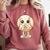 Baseball With Heart Hands Love Cute Baseball Comfort Colors Sweatshirt Orchid Baseball With Heart Hands Love Cute Baseball Comfort Colors Sweatshirt Orchid