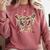 Baseball Ice Cream Drip 67 Camo Six Seven Meme Comfort Colors Sweatshirt Orchid