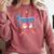Baseball Ice Cream Drip Number 67 Player 67th Birthday 6 7 Comfort Colors Sweatshirt Orchid Baseball Ice Cream Drip Number 67 Player 67th Birthday 6 7 Comfort Colors Sweatshirt Orchid