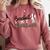 Baseball Lala Women BallPark Lala Baseball Mom Mother's Day Comfort Colors Sweatshirt Orchid Baseball Lala Women BallPark Lala Baseball Mom Mother's Day Comfort Colors Sweatshirt Orchid