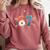 Baseball Lover Drip Number 67 Player 67th Birthday Meme Comfort Colors Sweatshirt Orchid