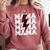 Baseball Mama Baseball Mom Comfort Colors Sweatshirt Orchid