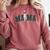 Baseball Mama Rocks Lightning Baseball Mom Mother's Day Comfort Colors Sweatshirt Orchid Baseball Mama Rocks Lightning Baseball Mom Mother's Day Comfort Colors Sweatshirt Orchid