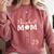 Baseball Mom 29 Number 29 Jersey Team Numbered Jersey Comfort Colors Sweatshirt Orchid