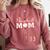 Baseball Mom 33 Number 33 Jersey Team Numbered Jersey Comfort Colors Sweatshirt Orchid