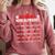 Baseball Mom Alphabet Parent Mama Player Game Sport Fan Comfort Colors Sweatshirt Orchid