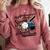 Baseball Mom My Boy Might Not Always Swing But I Do Comfort Colors Sweatshirt Orchid