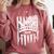 Baseball MOM Cool USA American Flag Family Reunion Comfort Colors Sweatshirt Orchid Baseball MOM Cool USA American Flag Family Reunion Comfort Colors Sweatshirt Orchid