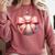 Baseball Mom Coquette Pink Bow Baseball Mom Comfort Colors Sweatshirt Orchid Baseball Mom Coquette Pink Bow Baseball Mom Comfort Colors Sweatshirt Orchid