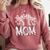 Baseball Mom Cute Baseball Mama Proud Senior Baseball Player Premium Comfort Colors Sweatshirt Orchid