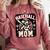 Baseball Mom Dog Mother's In My Baseball Mom Era Comfort Colors Sweatshirt Orchid