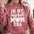 In My Baseball Mom Era Baseball For Baseball Team Moms Comfort Colors Sweatshirt Orchid