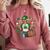 Baseball Mom Green Shamrock St Patrick Day Women Comfort Colors Sweatshirt Orchid Baseball Mom Green Shamrock St Patrick Day Women Comfort Colors Sweatshirt Orchid