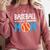 Baseball Mom Leopard Print Baseball Mama Women Mother's Day Comfort Colors Sweatshirt Orchid