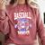 Baseball Mom Loud & Proud Since 1980 Raglan Baseball Tee Comfort Colors Sweatshirt Orchid