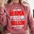 Baseball Mom Mama Baseball Lover Sport Mother's Day Comfort Colors Sweatshirt Orchid