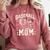 Baseball Mom Mama Mother's Cat In My Baseball Mom Era Comfort Colors Sweatshirt Orchid