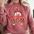Baseball Mom Mama Mother's Day Leopard Sport Mom Mama Comfort Colors Sweatshirt Orchid Baseball Mom Mama Mother's Day Leopard Sport Mom Mama Comfort Colors Sweatshirt Orchid