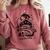 Baseball Mom May Get Loud Messy Bun Mother's Day Comfort Colors Sweatshirt Orchid Baseball Mom May Get Loud Messy Bun Mother's Day Comfort Colors Sweatshirt Orchid